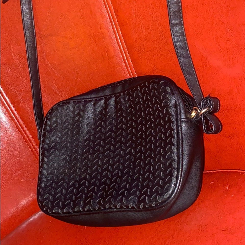 Black side bag